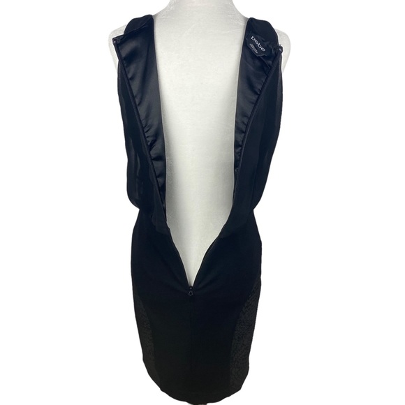 bebe Sleeveless Little Black Dress - Size 6 - Picture 9 of 16